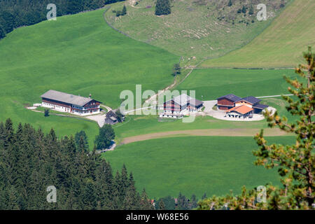 Unterautal - impressions of a walk along an mountain river Foto Stock