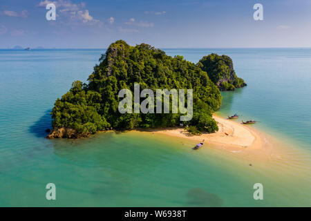 Bella remote isole tropicali nel Golfo di Thailandia Koh (NOK) Foto Stock