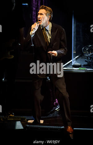 Luglio 30, 2019, Toronto, Ontario, Canada: Inglese cantante e cantautore, Bryan Ferry eseguito un sold out show in Toronto. Nella foto: Bryan Ferry (credito Immagine: © Angelo Marchini/ZUMA filo) Foto Stock