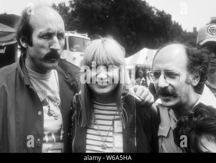 Pietro e Paolo Maria Peter Yarrow, Noè Paolo Stookey, Maria Travers 1985, foto da John Barrett/il PHOTOlink Foto Stock