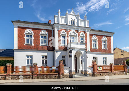 Kravaře, Moravskoslezský kraj, Slezsko, Ceska republika / Kravare, Moravia, Opava regione della Slesia, Repubblica Ceca Foto Stock