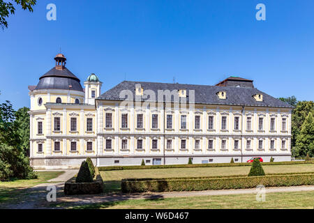 Zámek Kravaře, Moravskoslezský kraj, Slezsko, Ceska republika / Castle Kravare, Moravia, Opava regione della Slesia, Repubblica Ceca Foto Stock