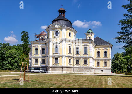 Zámek Kravaře, Moravskoslezský kraj, Slezsko, Ceska republika / Castle Kravare, Moravia, Opava regione della Slesia, Repubblica Ceca Foto Stock