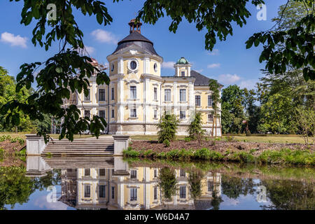 Zámek Kravaře, Moravskoslezský kraj, Slezsko, Ceska republika / Castle Kravare, Moravia, Opava regione della Slesia, Repubblica Ceca Foto Stock