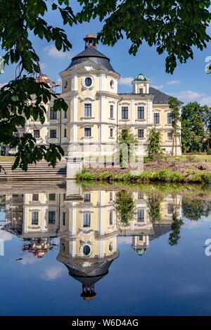 Zámek Kravaře, Moravskoslezský kraj, Slezsko, Ceska republika / Castle Kravare, Moravia, Opava regione della Slesia, Repubblica Ceca Foto Stock