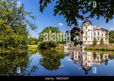 Zámek Kravaře, Moravskoslezský kraj, Slezsko, Ceska republika / Castle Kravare, Moravia, Opava regione della Slesia, Repubblica Ceca Foto Stock