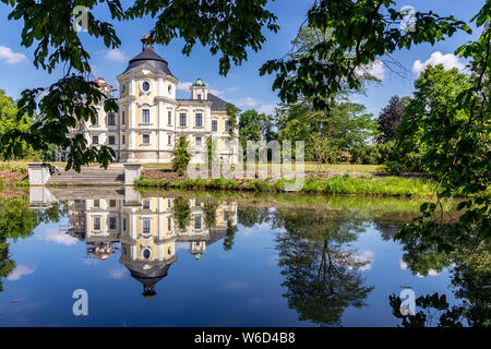 Zámek Kravaře, Moravskoslezský kraj, Slezsko, Ceska republika / Castle Kravare, Moravia, Opava regione della Slesia, Repubblica Ceca Foto Stock