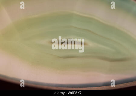L'agata gem close up sfondo texture Foto Stock