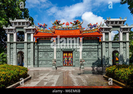 Il cimitero Cinese, Manila, Filippine Foto Stock