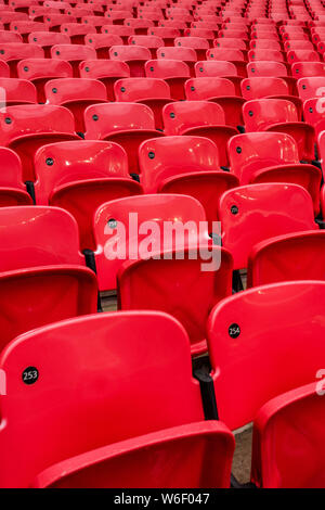 10/05/2019. Salford City FC battito Fylde AFC in 18/19 Lega Nazionale dei playoff finale per raggiungere EFL2. Foto Stock