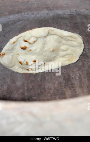 Primo piano di una cappellati Foto Stock