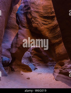Pieghevole e Spooky Slot archi Canyon Foto Stock