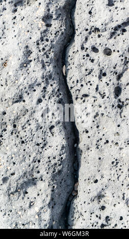 In prossimità delle rocce laviche Foto Stock