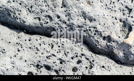 In prossimità delle rocce laviche Foto Stock