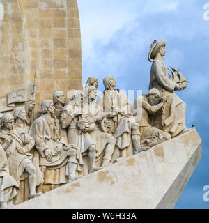 Padrao dos Descobrimentos monumento; Lisbona, regione Lisboa, Portogallo Foto Stock