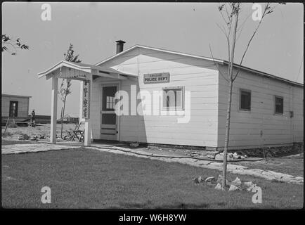 Granada Relocation Center, amache, Colorado. Amache stazione di polizia. Foto Stock