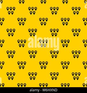 Contrassegni di puntatore vettore di pattern Illustrazione Vettoriale