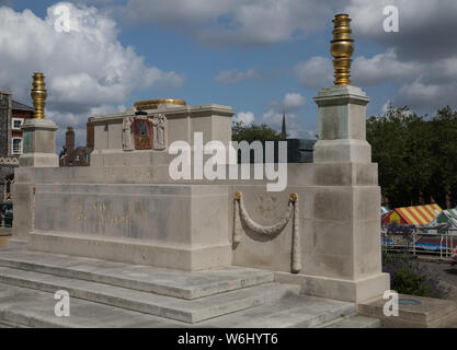 Norwich Memoriale di guerra è una prima Guerra Mondiale memorial a Norwich in Inghilterra orientale. È stato progettato da Sir Edwin Lutyens. Foto Stock