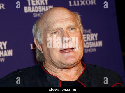 Las Vegas, NV, Stati Uniti d'America. 1 agosto, 2019. Terry Bradshaw presso gli arrivi per il Terry Bradshaw Mostra apertura notturna al debutto, Luxor Hotel and Casino Las Vegas NV Agosto 1, 2019. Credito: JA/Everett raccolta/Alamy Live News Foto Stock