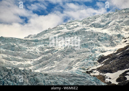 Il Ghiacciaio Briksdal in nord europa Nordfjord Norvegia Foto Stock