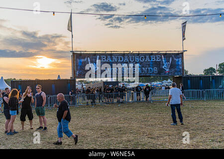 Wacken, Deutschland. 31 Luglio, 2019. Trentesimo Wacken Open Air Festival - W: O: UN 2019. Wacken, 31.07.2019 | Utilizzo di credito in tutto il mondo: dpa/Alamy Live News Foto Stock