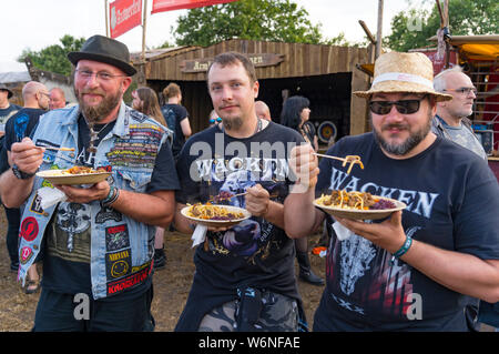 Wacken, Deutschland. 31 Luglio, 2019. Trentesimo Wacken Open Air Festival - W: O: UN 2019. Wacken, 31.07.2019 | Utilizzo di credito in tutto il mondo: dpa/Alamy Live News Foto Stock