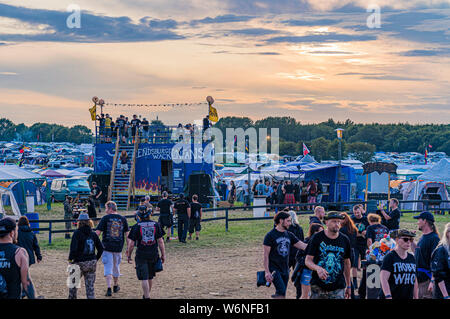 Wacken, Deutschland. 31 Luglio, 2019. Trentesimo Wacken Open Air Festival - W: O: UN 2019. Wacken, 31.07.2019 | Utilizzo di credito in tutto il mondo: dpa/Alamy Live News Foto Stock