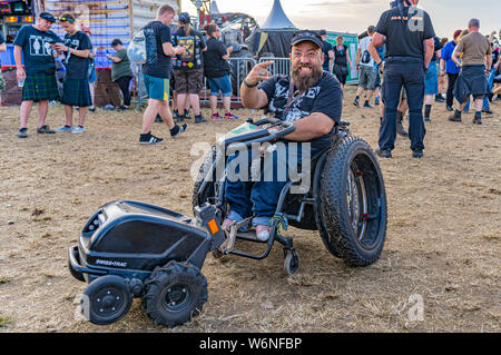 Wacken, Deutschland. 31 Luglio, 2019. Trentesimo Wacken Open Air Festival - W: O: UN 2019. Wacken, 31.07.2019 | Utilizzo di credito in tutto il mondo: dpa/Alamy Live News Foto Stock