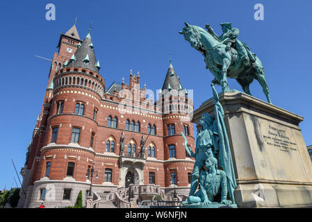 Helsingborg, Svezia - 29 Giugno 2019: il municipio di Helsingborg in Svezia Foto Stock