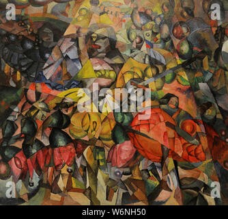 Aristarkh Lentulov (1882-1943). Avanguardie russe pittore. Un tema di balletto, 1912. Galleria Nazionale. Praga. Repubblica ceca. Foto Stock