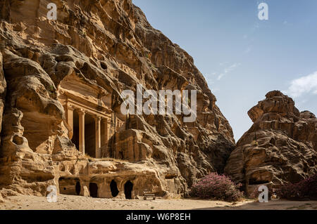 Little Petra in Giordania Foto Stock