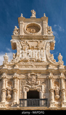 Ingresso principale, Hostal de San Marcos, Convento de San Marcos, parador, stile Plateresque, in Leon, Castilla y Leon, Spagna Foto Stock