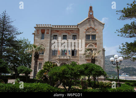 Palazzo Florio, l'isola di Favignana, Sicilia Foto Stock