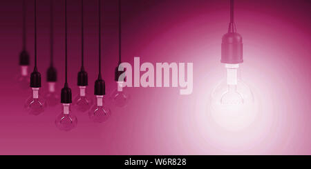 Punto di vendita unico o USP Idea come un concetto Foto Stock