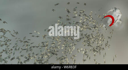 I consulenti di Robo o consulenti per la gestione finanziaria Foto Stock