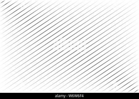 Abstract mescola nera linee con striscia diagonale su sfondo bianco illustrazione vettoriale Illustrazione Vettoriale