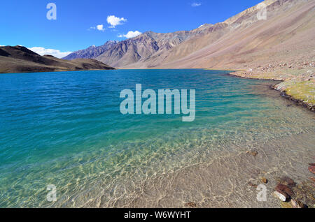 Chandratal, Lahaul, Himchal Pradesh, India Foto Stock