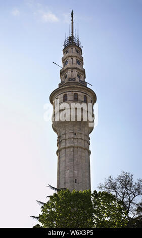 Beyazıt Tower a Istanbul. Turchia Foto Stock