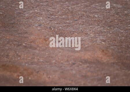 Acqua di mare e sabbia sulla spiaggia Foto Stock