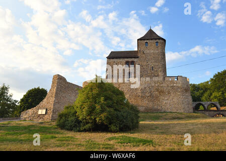 Bedzin medievale castello nel sud della Polonia. La fortificazione in pietra risale al XIV secolo. Europa Foto Stock