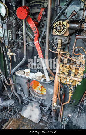 West Somerset Railway corre attraverso North Somerset. Gestito da personale e volontari porta trippers giorno, communters, appassionati e tavellers a Minehead Foto Stock