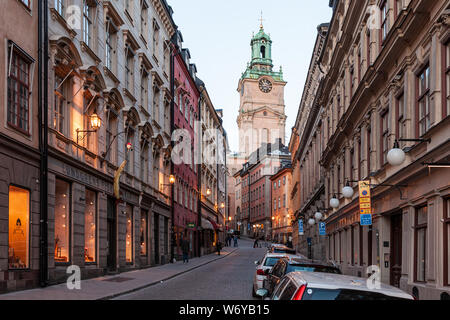 La Chiesa Cattedrale di San Nicola a Stoccolma, Svezia Foto Stock