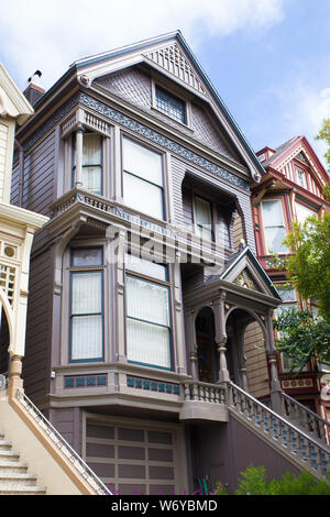 SAN FRANCISCO, CA - Luglio 31, 2016: Storico Grateful Dead House di San Francisco. Questa storica casa in Haight Ashbury district è dove la band Foto Stock