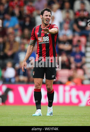 AFC Bournemouth è Adam Smith durante il match Pre-Season presso la vitalità Stadium, Bournemouth. Foto Stock