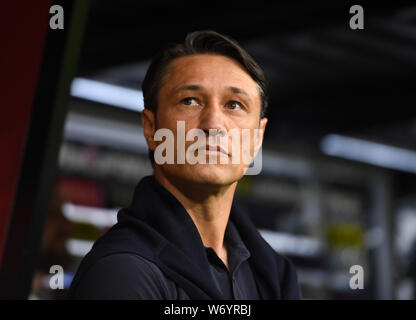 Dortmund, Germania. 03 Ago, 2019. Calcio: DFL Supercup, Borussia Dortmund - Bayern Monaco di Baviera in Signal Iduna Park. BAyerns trainer Niko Kovac. Credito: Marius Becker/dpa/Alamy Live News Foto Stock