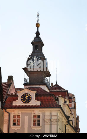 Città Ebraica hall di Praga. Repubblica ceca Foto Stock