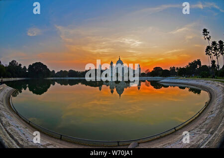 Victoria Memorial, Calcutta, Bengala Occidentale Foto Stock