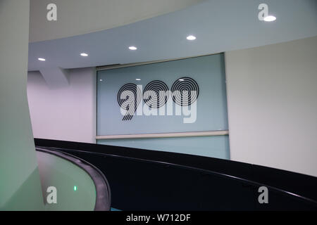 Milano, Italia - 30 Giugno 2019: vista del Museo di, Museo del Novecento, 900 Foto Stock