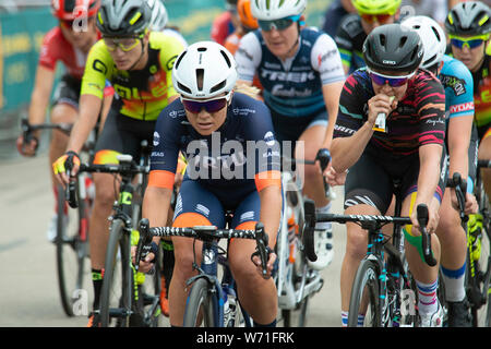 Londra, Regno Unito. 03 Ago, 2019. RideLondon Classique Credito: Andrew Bennett/Alamy Live News Foto Stock