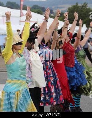 Sidmouth Folk Week 2019 Foto Stock